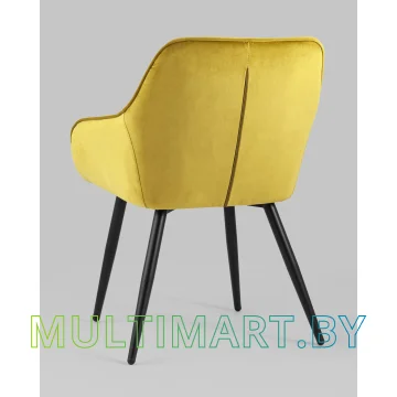 Кресло Stool Group Чендлер велюр (желтый) картинка 5